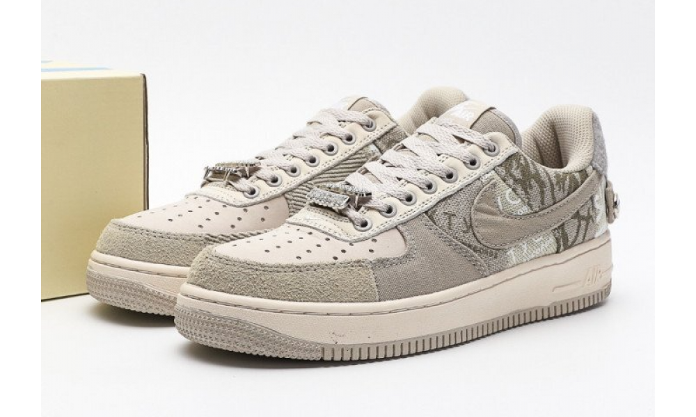 Nike x Travis Scott Air Force 1 Cactus Jack Grey